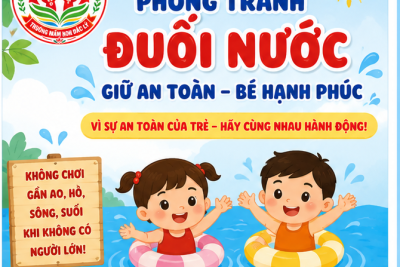 BÀI TUYÊN TRUYỀN PHÒNG CHỐNG ĐUỐI NƯỚC CHO TRẺ