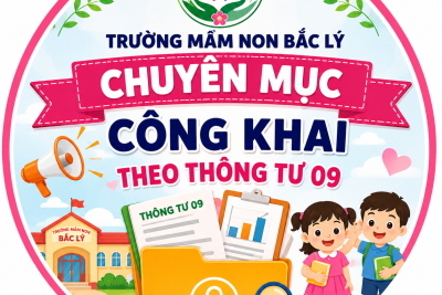 CÔNG KHAI THEO THÔNG TƯ 09/2024/TT-BGDĐT NGÀY 3 THÁNG 6 NĂM 2024 CỦA BỘ GIÁO DỤC ĐÀO TẠO
