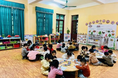 Công tác đảm bảo sức khỏe cho trẻ trong đợt không khí lạnh tăng cường.