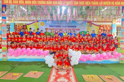 TRƯỜNG MẦM NON BẮC LÝ TỔ CHỨC HOẠT ĐỘNG TRẢI NGHIỆM: BÉ VỚI CHƯƠNG TRÌNH “TÔI YÊU VIỆT NAM”