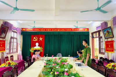 KIỂM TRA CÔNG TÁC PHÒNG CHÁY CHỮA CHÁY TẠI TRƯỜNG MẦM NON BẮC LY