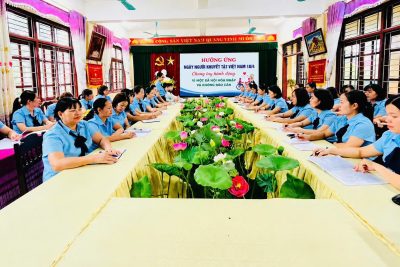 TRƯỜNG MẦM NON BẮC LÝ HƯỞNG ỨNG NGÀY NGƯỜI KHUYẾT TẬT VIỆT NAM (18/4)